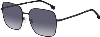 HUGO BOSS BOSS 1613/F/SK 0003 9O Matte Black/Dark Grey Gradient
