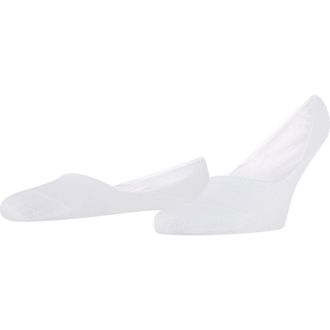 Falke Step Cotton No Show Socks Box in White at Nordstrom, Size Medium