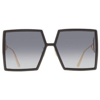 Dior 30MONTAIGNE SU Gradient Grey Square Ladies Sunglasses CD40030U 01B 58