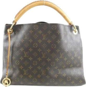 Louis Vuitton Pre-owned Artsy MM Schoudertas - Dames - Vintage Handtas - Bruin - ONE Size - Vintage
