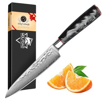 OEM Cuchillo De Chef, Acero De Damasco De Alto Contenido De Carbono, Mango Ergon&oacute;mico, Cuchillo Multiusos