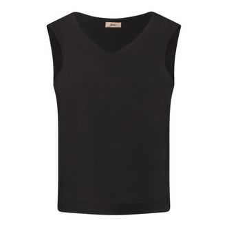 Herno Sleeveless Top - Dames - Tops zonder mouwen - Zwart - L - Tops