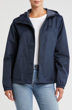 Helly Hansen Vancouver Hooded Rain Jacket in Navy at Nordstrom, Size X-Large