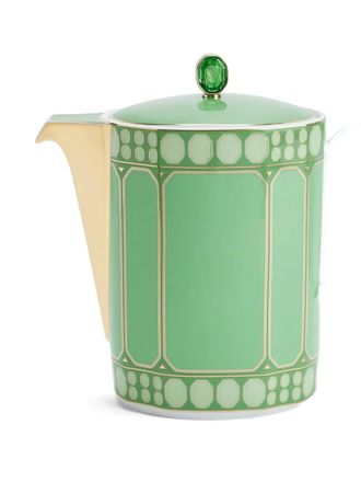 Rosenthal x Swarovski Signum Fern coffee pot (40oz) - unisex - Porcelain - OS - Green