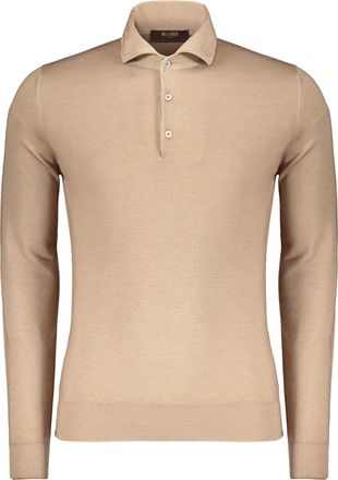 Moorer Elegant Beige Sweater, Comfort And Style Guaranteed