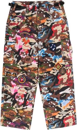 A Bathing Ape Hybrid Camo Multi Badge Cargo Pants Multicolor 0ZXPTM311521RMLX