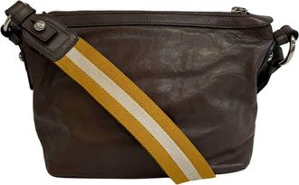 Bally Leather Shoulder Bag (Pre-Owned)
