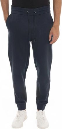 HUGO BOSS Stijlvolle Overalls Broek met Zakken - Heren - Sweatpants - Blauw - XL - Katoen - Broeken