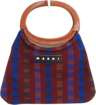 Marni Pre-owned Handbags, female, Multicolor, Size: ONE SIZE Pre-owned Fabric Handbag