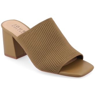 Journee Collection Women & apos;s Lorenna Medium and Wide Width Dress Sandals