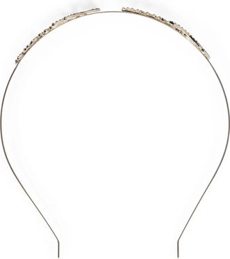 Red Valentino Shiny Metal Headband - Dames - Haaraccessoires - Grijs - ONE Size - Accessoires