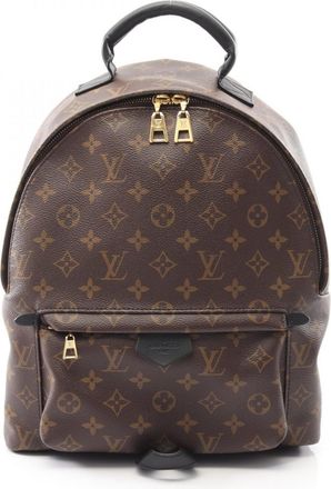 Louis Vuitton Brown Pvc Leather Backpack (Pre-Owned)
