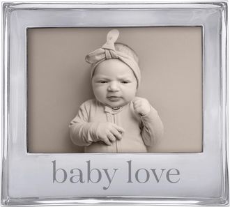 Mariposa Baby Love Signature 5 x 7-Inch Picture Frame at Nordstrom