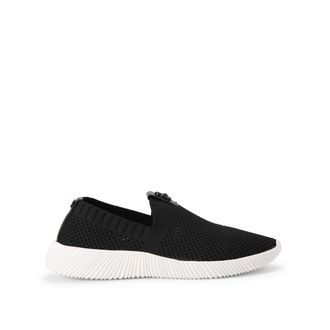 Kurt Geiger Womens Lindie Sneaker Sneakers - Black Fabric - Size UK 5