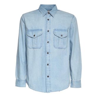 Filson Denim Shirts, male, Blue, Size: XS Alaskan Guide Shirt