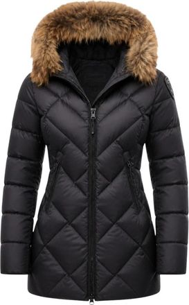 Blauer Anita Long Puffer - Dames - Winterjassen - Zwart - M - Nylon - Jassen