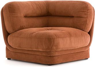 La Redoute Interieurs Modulaire hoek in geribd fluweel, Jonas