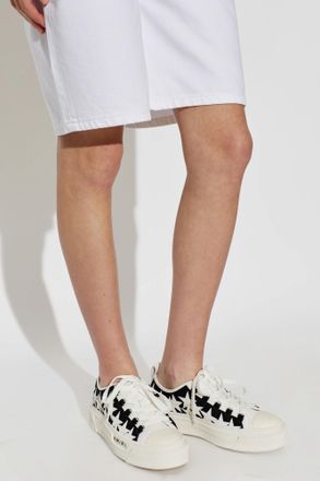 Amiri Stars Court Low Sports Shoes, Womens, Black