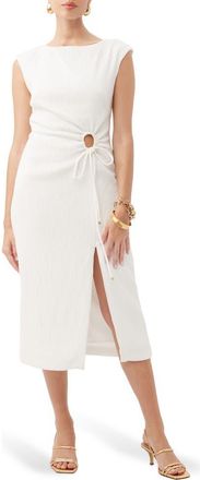 Trina Turk Evelyn 2 Sheath Midi Dress in Whitewash at Nordstrom Rack, Size 12