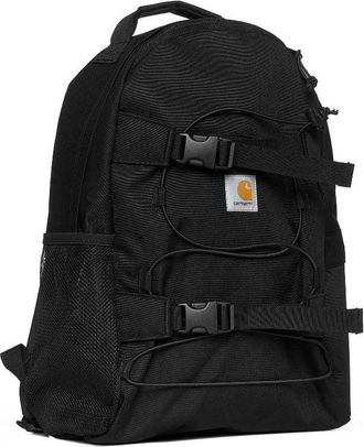 Carhartt Work in Progress Mens Canvas Backpack Kickflip Black Backpacks