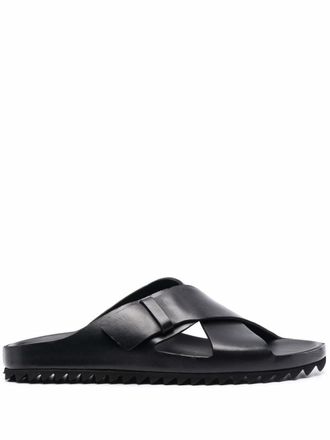 Officine Creative Agora slippers - Black