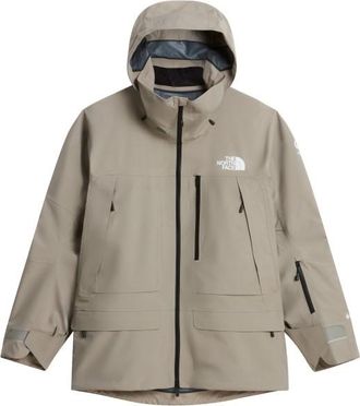 The North Face Summit Verbier GTX Jacket Skijacke f&uuml;r Herren | grau/beige