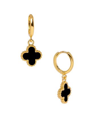 Saachi Saachi Clover Charm Earrings