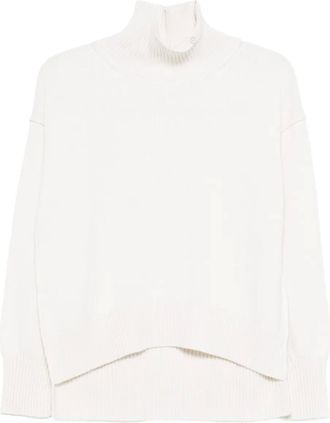 VANISÉ roll-neck knitwear - women - Merino/Cashmere - 42 - Neutrals
