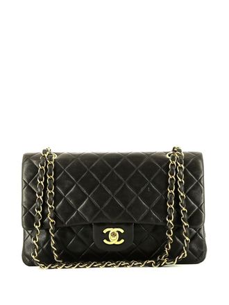 Chanel Double Flap shoulder bag - women - Leather - One Size - Black