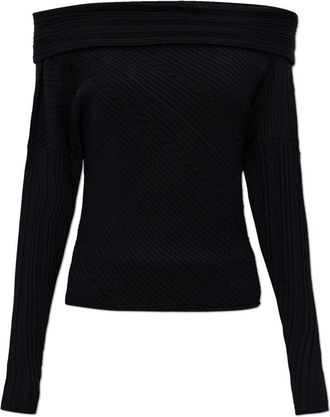 Iro Sweater Eboni - Dames - Ronde hals truien - Zwart - M - Truien & Vesten