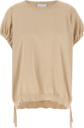 Nude ) Knitted T-shirt