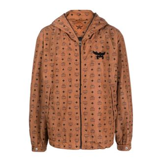 MCM Giacca antivento con cappuccio Visetos Monogram - - Jackets - Donna - Multicolore - M