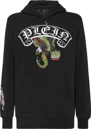 Philipp Plein Sweatshirt Met Capuchon Gothic Plein