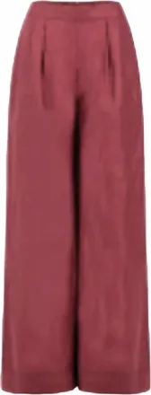 Meiling Clover Pants In Burgundy