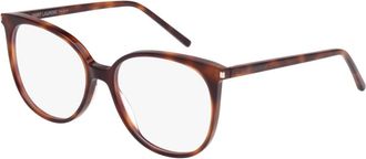 Saint Laurent SL 39 Optisch Montuur - Dames - Brillen - Bruin - 54 MM - Accessoires