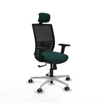 Piqueras y Crespo Silla Ergon&oacute;mica Piqueras Y Crespo Yunquera Negro Espuma Alta Densidad