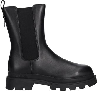 Blauer Kimmel Chelsea Boot - Dames - Chelseaboots - Zwart - 41 EU - Leer - Schoenen