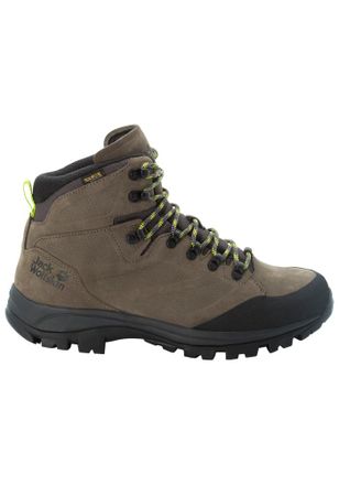 Jack Wolfskin Trekkingschuh JACK WOLFSKIN REBELLION TEXAPORE MID M, Herren, Gr. UK 8,5 - EU 42,5, Normalschaft, gr&uuml;n (khaki, phantom), Main Material Second Material