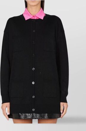 Moschino virgin wool v-neck cardigan