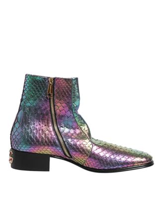 Dolce & Gabbana Multicolor Chelsea Short Ankle Boots Mens Shoes