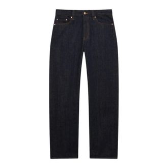 Casablanca Laurel Selvedge Denim Jeans - male - Casablanca - Straight Fit Jeans - Blue - W30 - Jeans