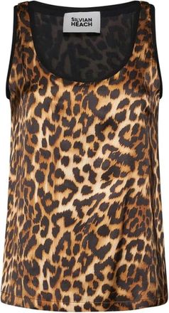 Silvian Heach Tops, Dames, Veelkleurig, XS, Katoen, Silvian Heach toptermiz