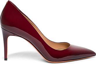 Santoni High-Heel Patent Leather Pumps in Red at Nordstrom, Size 10.5
