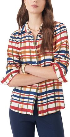J.McLaughlin J. McLaughlin Madeline Silk-Blend Blouse