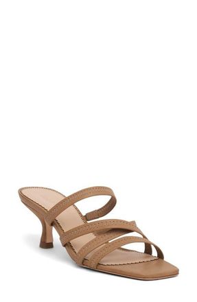 Cinq &agrave; Sept Dana Strappy Sandal in Brown Sugar at Nordstrom, Size 10Us