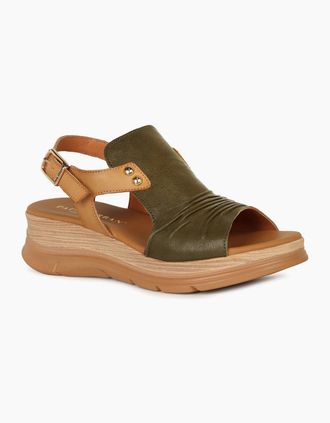 Paula Urban Womens Riviera II Womens Sandals - Tan - Size: 9