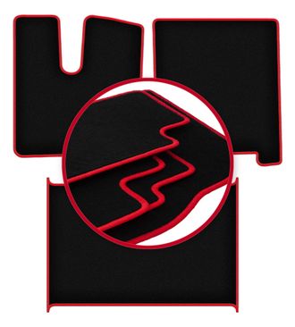 OEM Alfombrillas Carlux-red Para Cami&oacute;n Iveco Stralis (2013-2019)