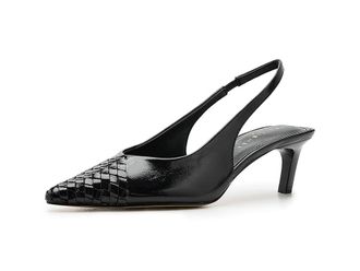 Marc Fisher Rilly Womens Shoes Black Leather : 6.5 M