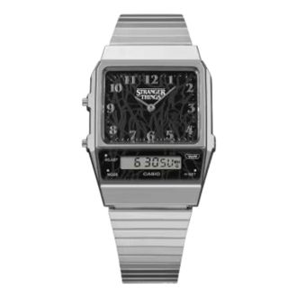 Casio x Stranger Things Vintage Silver AQ800EST-1A