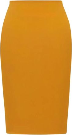 Saint Laurent Yellow High-rise Skirt